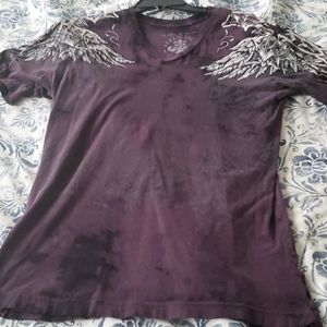 Men's Affliction V-neck T-Shirt